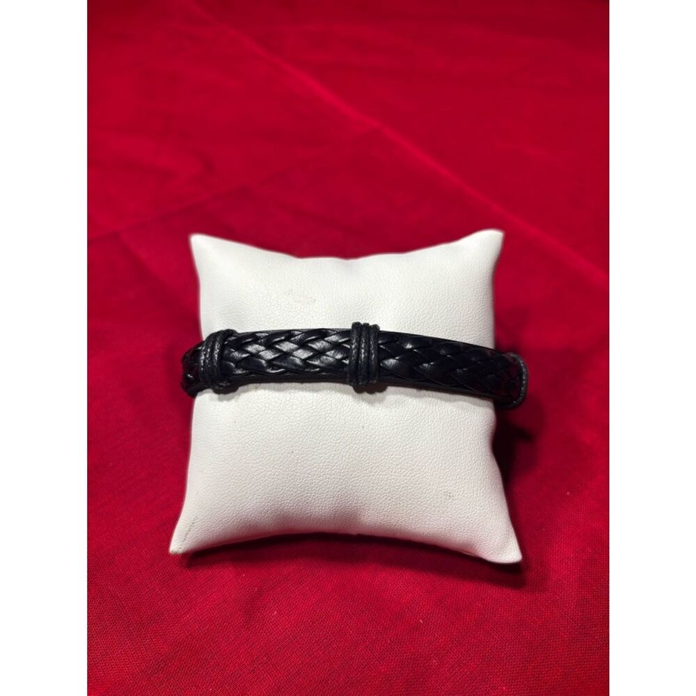 New! Decorative Leather Bracelet Men Wrap Handmade Wristband Adjustable